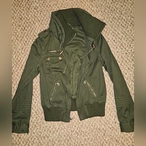 dELiA*s Olive Green Outerwear, NWOT